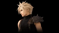 Descarga un Impresionante Fondo de Pantalla de Cloud Strife de Final Fantasy VII Remake