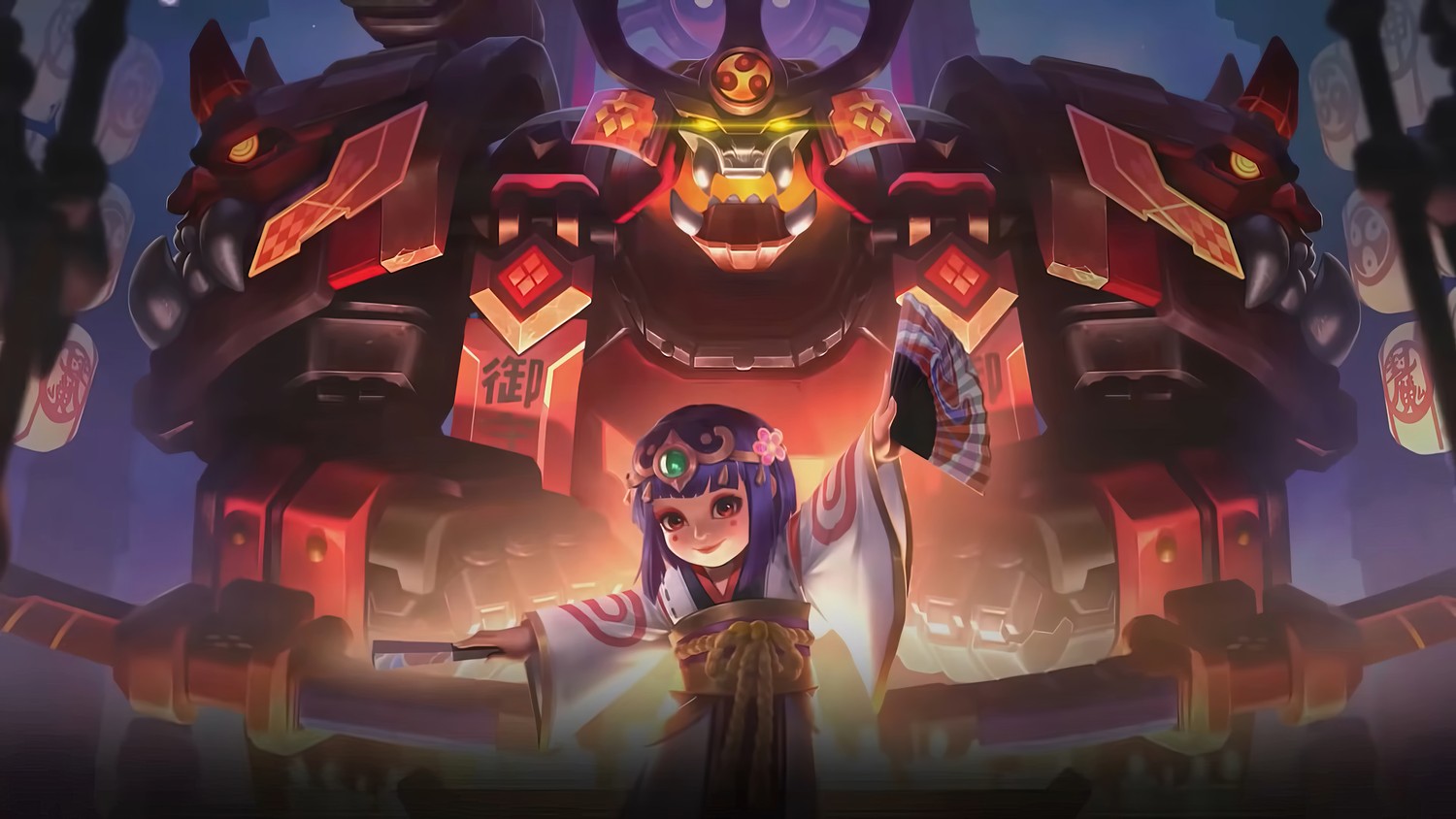 Jawhead Samurai Mech Wallpaper for Mobile Legends