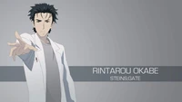 Rintarou Okabe : Étonnant fond d'écran 4K de Steins;Gate pour les fans d'anime