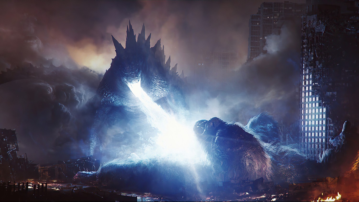 Download Epic Godzilla vs Kong Wallpaper