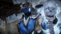 Époustouflant Fond d'Écran de Sub Zero de Mortal Kombat 11