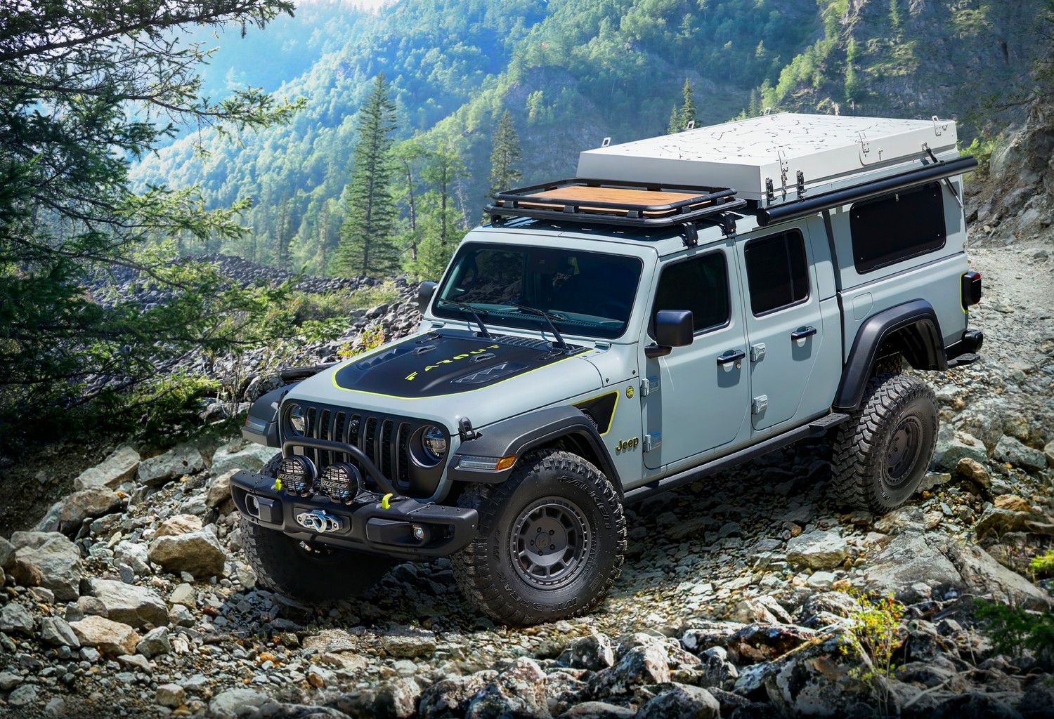 Explora el Jeep Gladiator Farout Concept en Impactante 4K