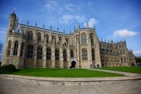 Fondo de Pantalla del Castillo de Windsor: Un Vistazo a la Grandeza Medieval