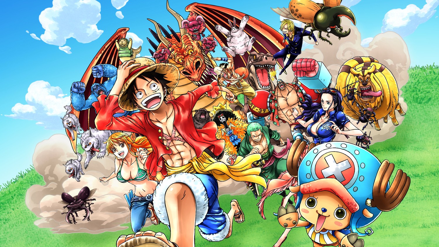 Explore Stunning Straw Hat Pirates Wallpaper from One Piece