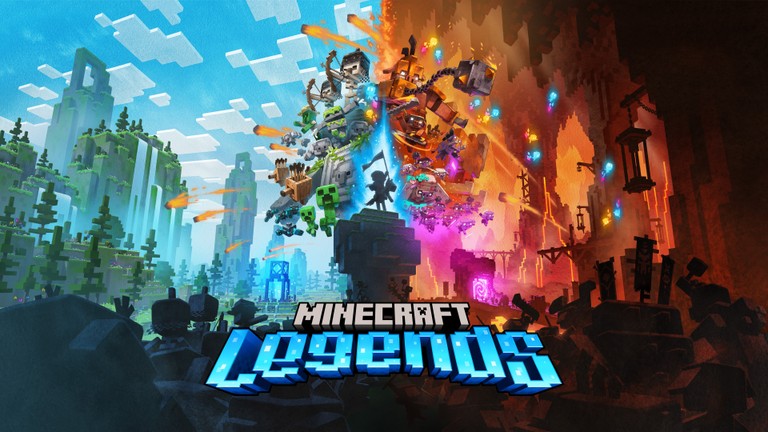 Explore the Epic Minecraft Legends 4K Wallpaper