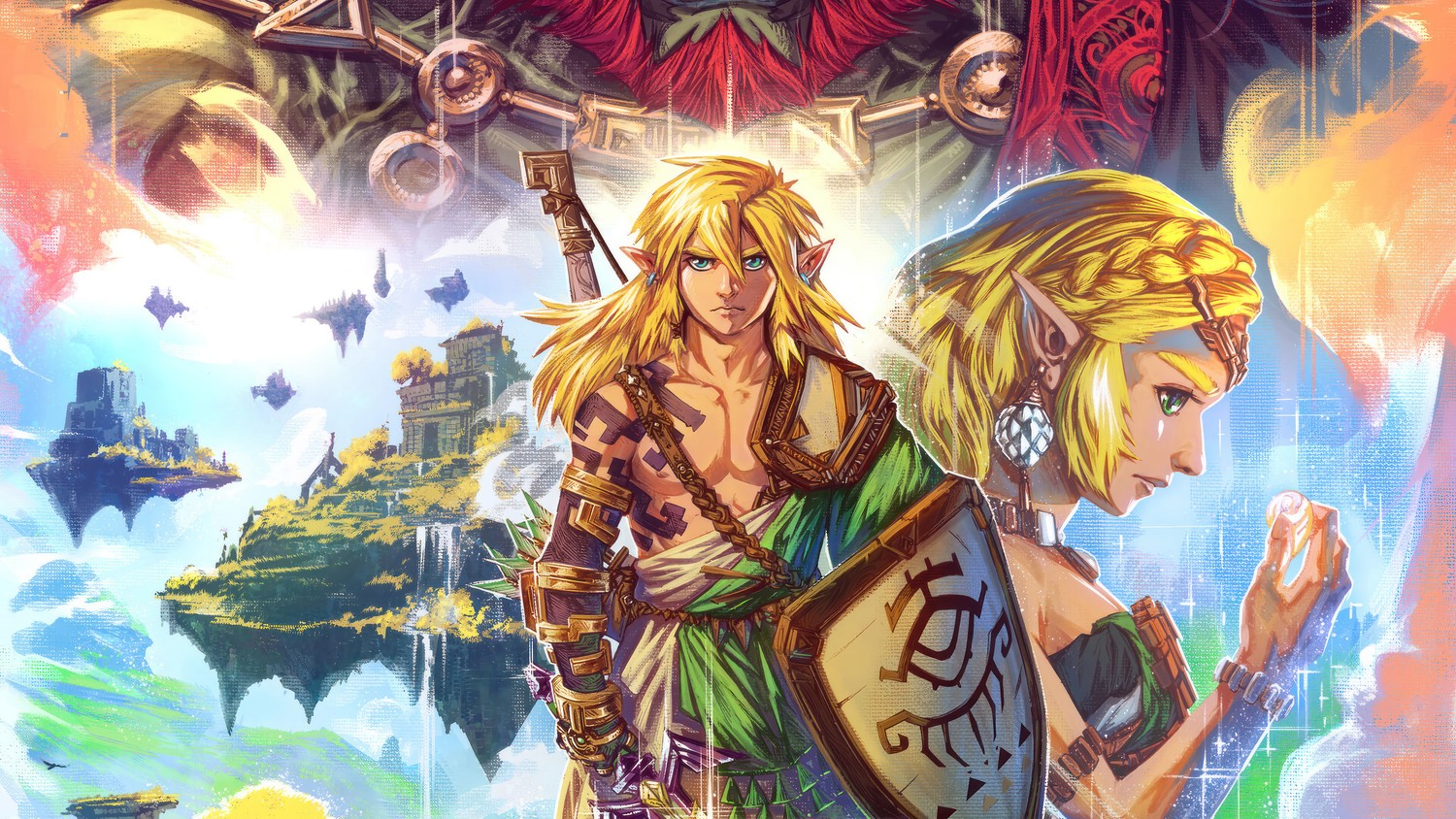 Téléchargez notre fond d'écran exclusif de The Legend of Zelda : Tears of the Kingdom