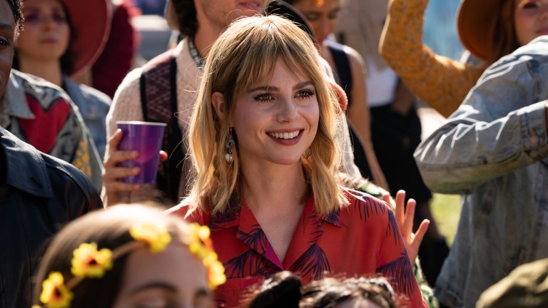 Explore This Beautiful Wallpaper of Lucy Boynton from The Greatest Hits