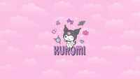 Kuromi Wallpaper: Adorable Pink Background for Your Devices