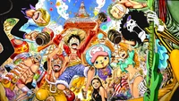 Download Stunning One Piece Wallpaper Featuring the Straw Hat Pirates