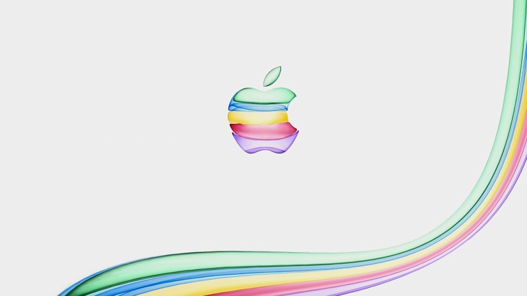 Download Our Colorful Apple Wallpaper