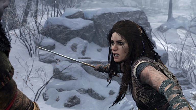 Freya in God of War: Ragnarok - High-Quality Wallpaper Download