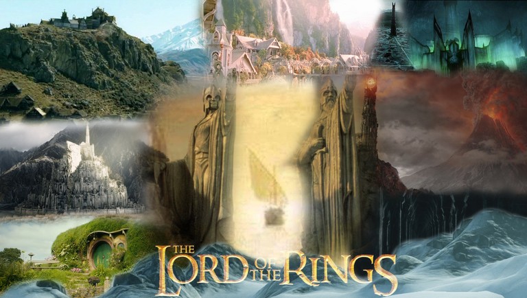 Explore Our Lord of the Rings Wallpaper Featuring Middle Earth