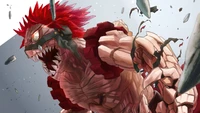 Fondo de pantalla de Eijiro Kirishima (Red Riot) de My Hero Academia