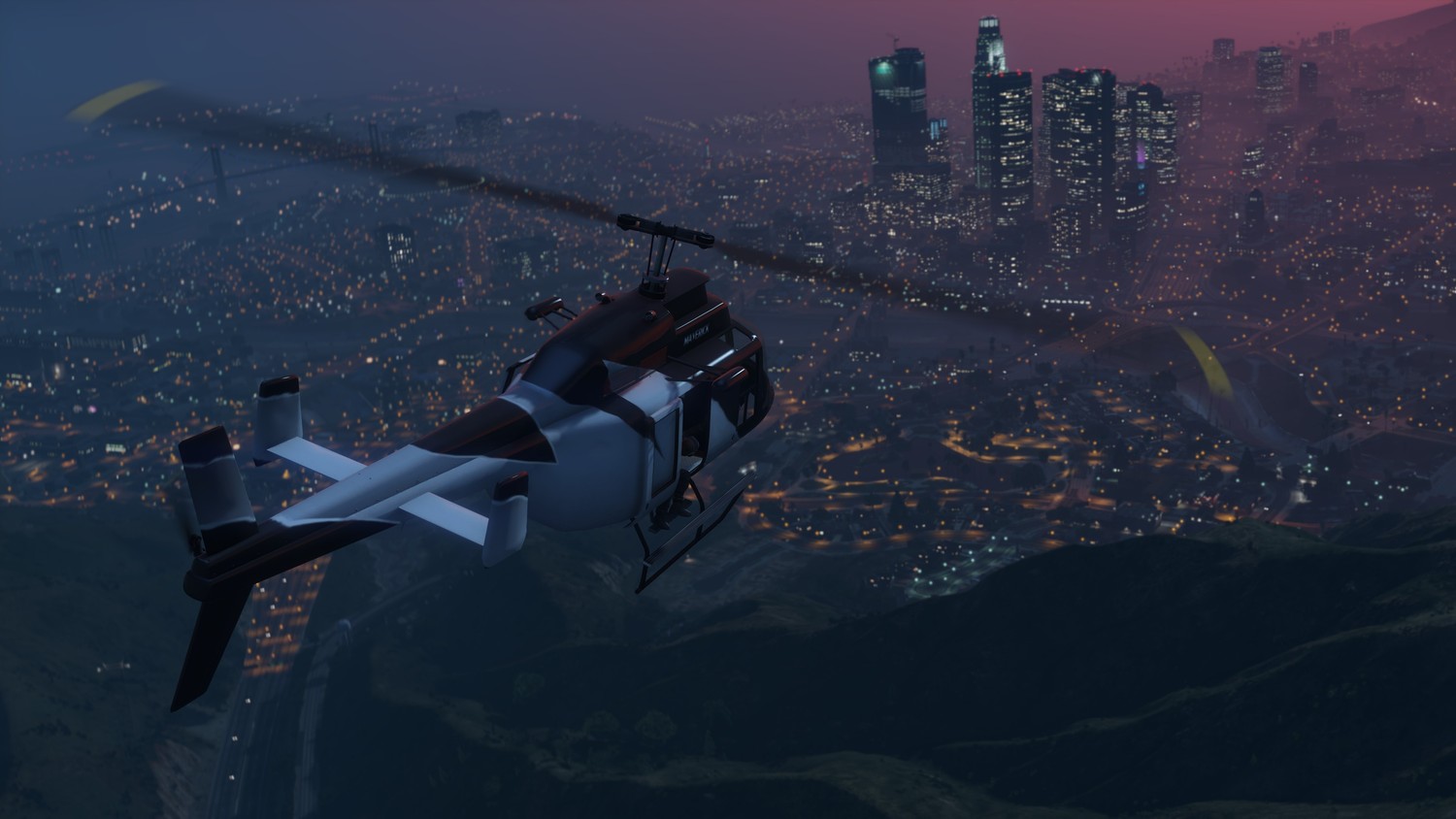 Explore the Grand Theft Auto V Helicopter Wallpaper