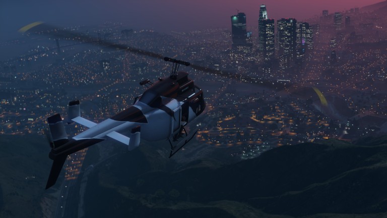 Explore the Grand Theft Auto V Helicopter Wallpaper