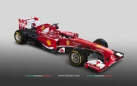 Fond d'Écran Haute Qualité de la Voiture de Formule Un Scuderia Ferrari