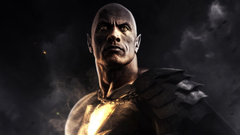 Black Adam Wallpaper - Dwayne Johnson as the Anti-Hero