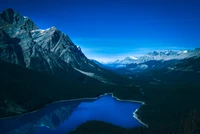 Peyto Lake: Breathtaking 5K Wallpaper from Banff National Park