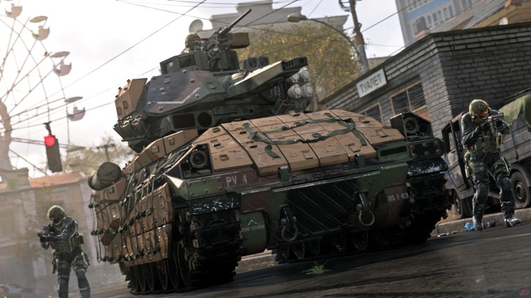 Epic Call of Duty Modern Warfare Tank Wallpaper