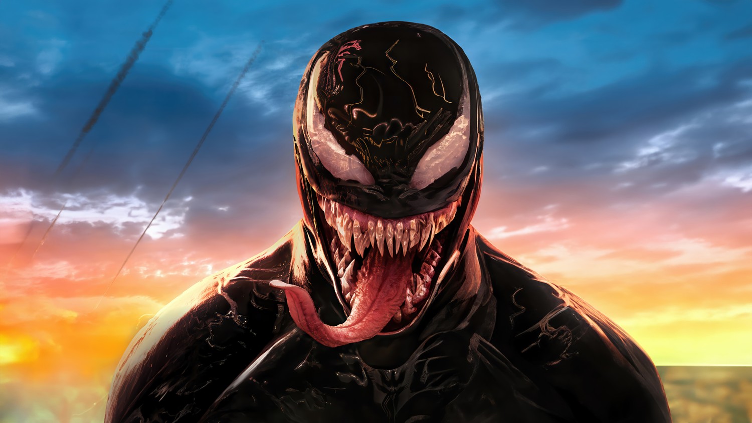 Venom: The Last Dance Wallpaper - Marvel's Iconic Anti-Hero