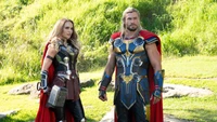 Fond d'écran de Thor et Jane Foster de Thor : Amour et Tonnerre