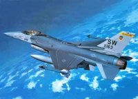 Fonds d'Écran de Chasseur F-16 - Excellence Aérienne