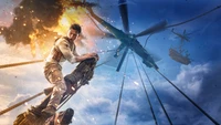 Explorez l'aventure : Fond d'écran de Tom Holland en Nathan Drake