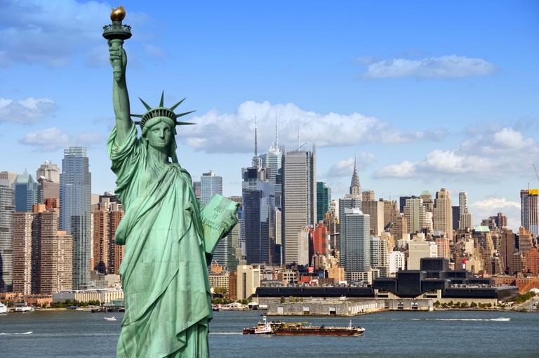 Statue of Liberty Wallpaper - Iconic New York City Landmark