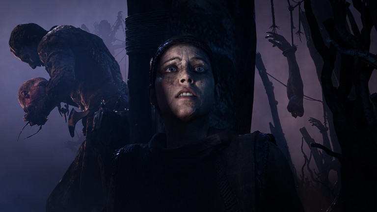 Explore the Captivating Senua's Saga: Hellblade II Wallpaper