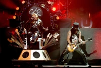 Guns N' Roses Live Performance Wallpaper