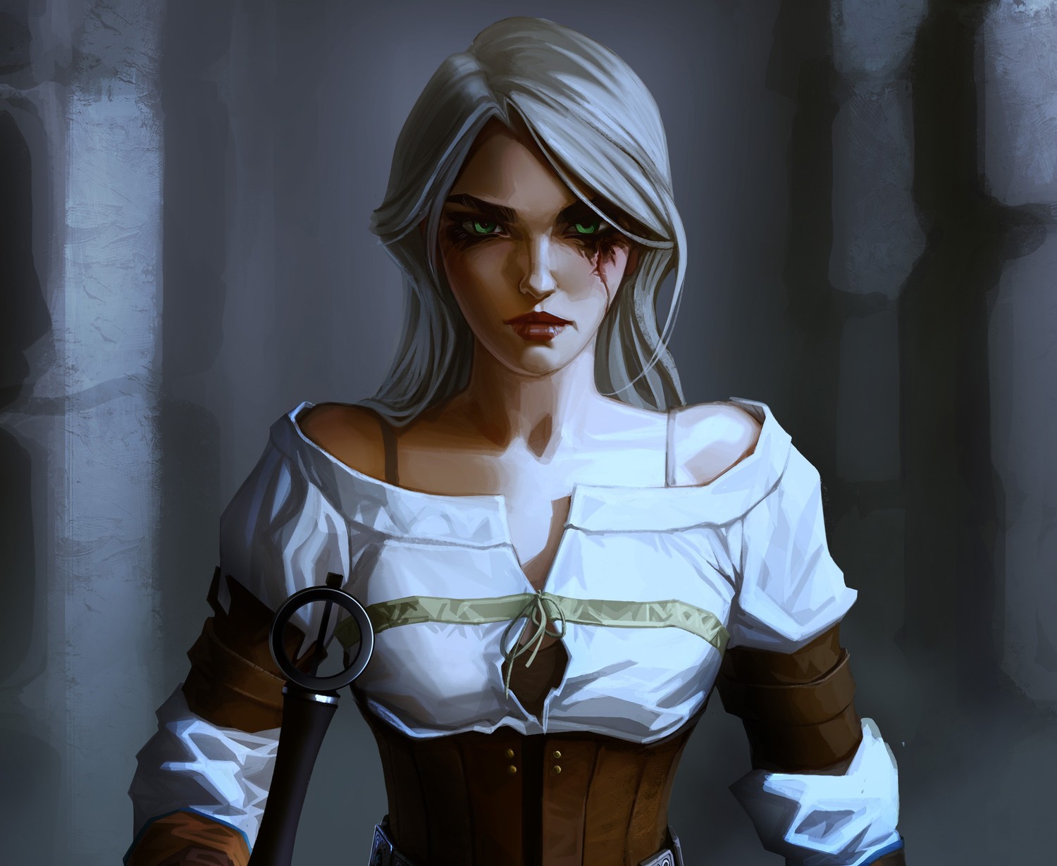 Descarga Impresionante Fondo de Pantalla de Ciri de The Witcher 3: Wild Hunt