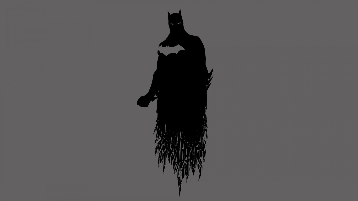 Fonds d'écran de la silhouette de Batman