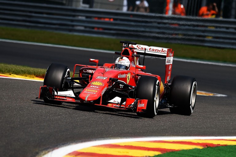 Exciting Scuderia Ferrari Formula One Car Wallpaper