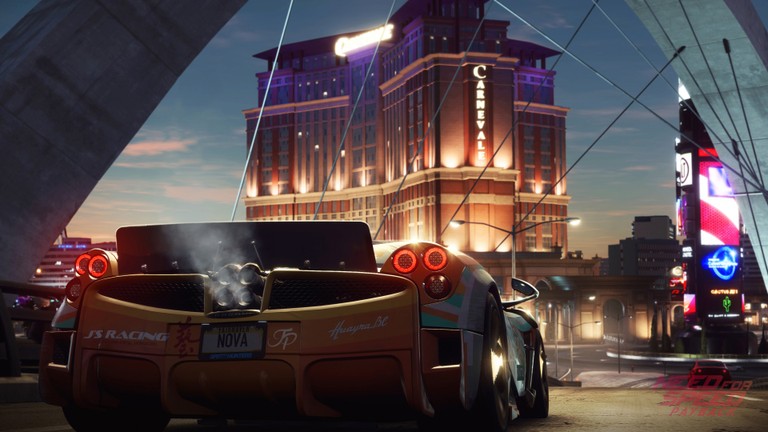 Need for Speed Payback: City Lights Wallpaper