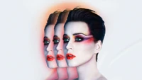 Retrato de Katy Perry Prism - Impresionante Fondo de Pantalla de Belleza