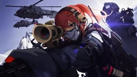 Download Our Powerful Anime Sniper Girl Wallpaper