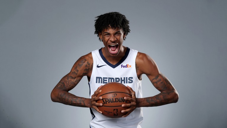 Ja Morant 4K Wallpaper – Memphis Grizzlies Star