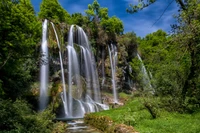 Téléchargez un Beau Fond d'Écran de Cascade du Parc National des Lacs de Plitvice