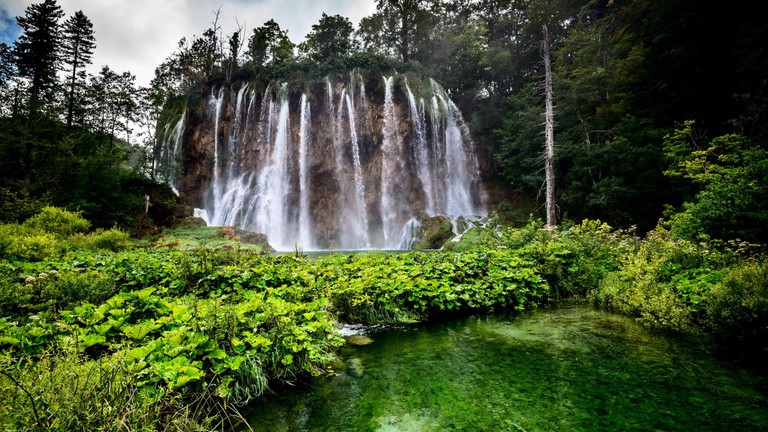 Explore the Breathtaking Waterfall at Plitvice Lakes National Park