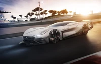 Impresionante Fondo de Pantalla Jaguar Vision Gran Turismo SV