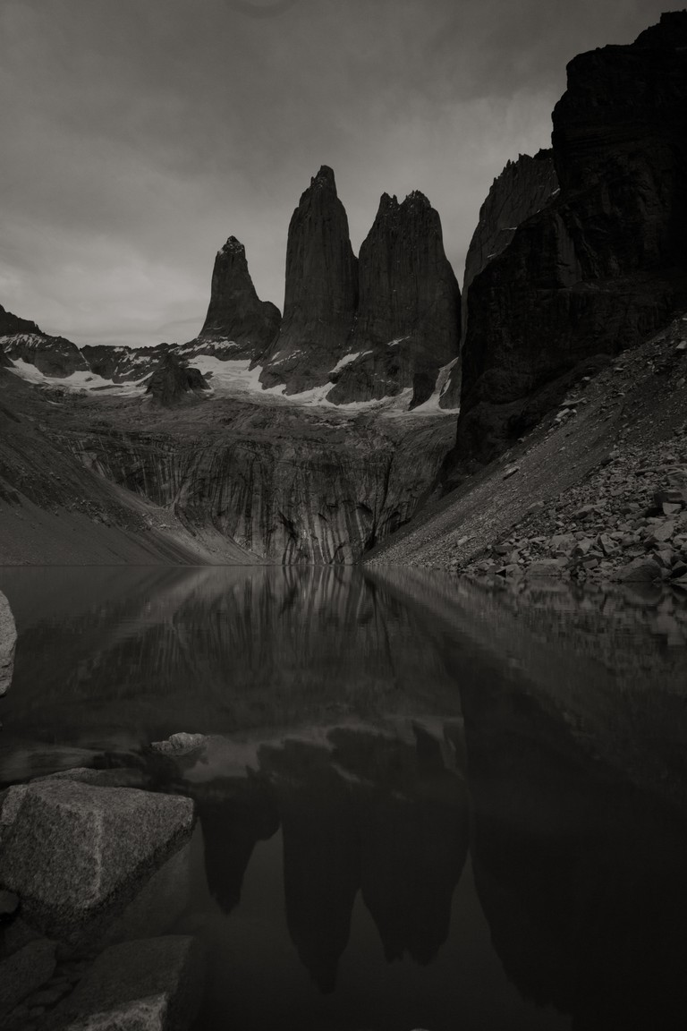 Explore the Majestic Reflection of Torres del Paine National Park