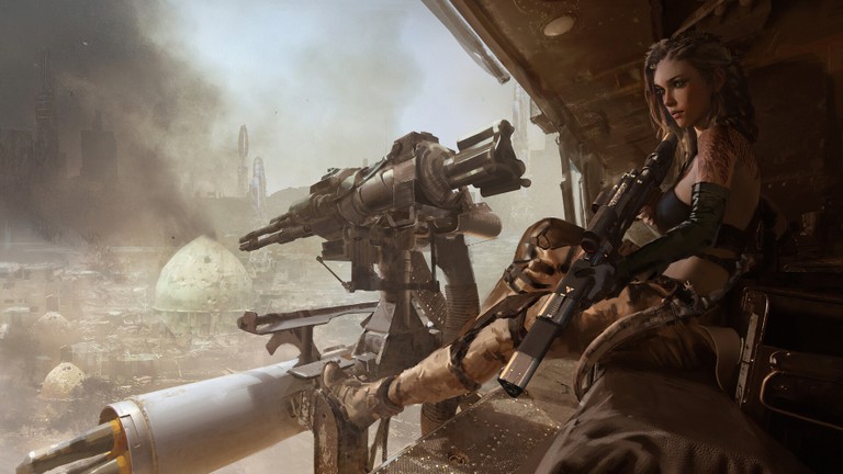 Download Epic Military Shooter Game Wallpaper