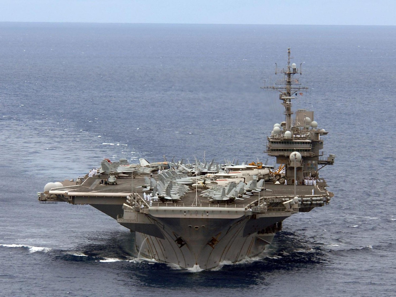 Explore Our Stunning Aircraft Carrier Wallpaper