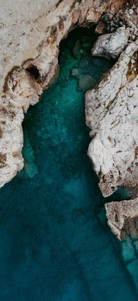 Téléchargez un magnifique fond d'eau azur