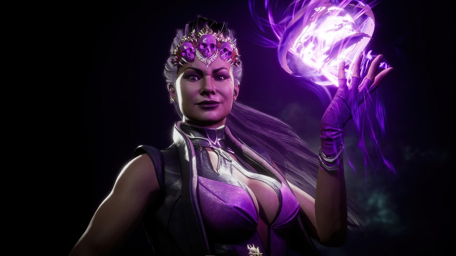 Download Stunning Sindel Wallpaper from Mortal Kombat 11