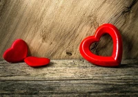 Stunning Red Heart Wallpaper for Your Love Story