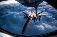 Stunning Boeing KC-135 Stratotanker Aerial Refueling Wallpaper