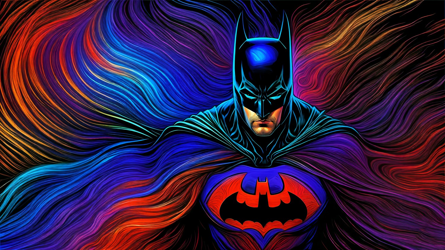 Vibrant Batman 4K Wallpaper for Your Devices