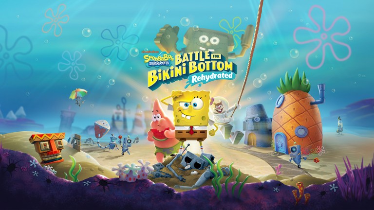 SpongeBob SquarePants: Battle for Bikini Bottom Rehydrated Wallpaper