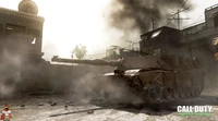 Fond d'écran épique de tank de Call of Duty Modern Warfare